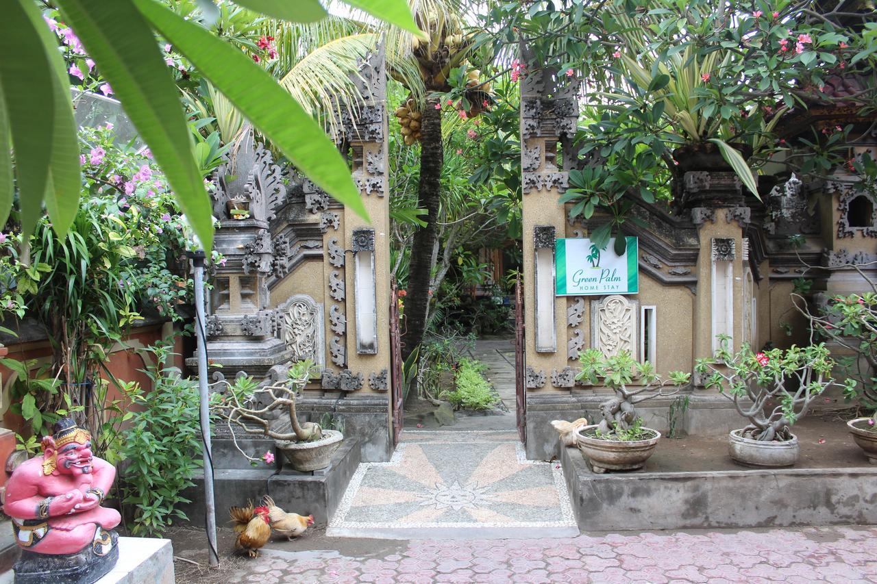 Green Palm Homestay BALI Bagian luar foto
